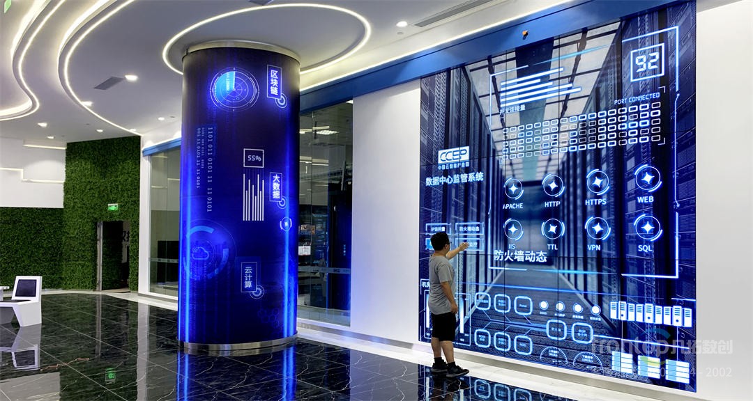 智慧园区展厅能耗监测大屏设计 智慧园区展厅能耗监测大屏设计